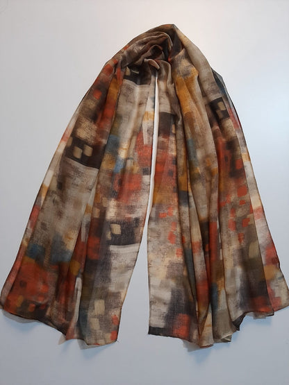 Printed Lawn Scarf Stole  – ZSC26