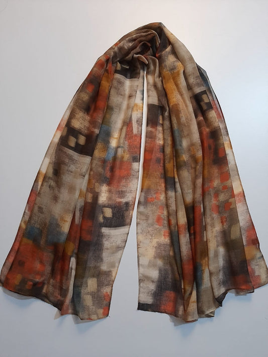 Printed Lawn Scarf Stole  – ZSC26
