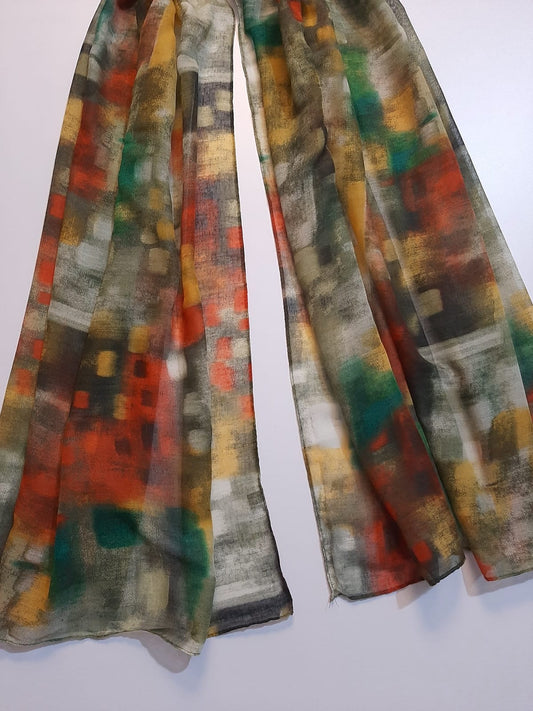 Printed Lawn Scarf Stole  – ZSC26