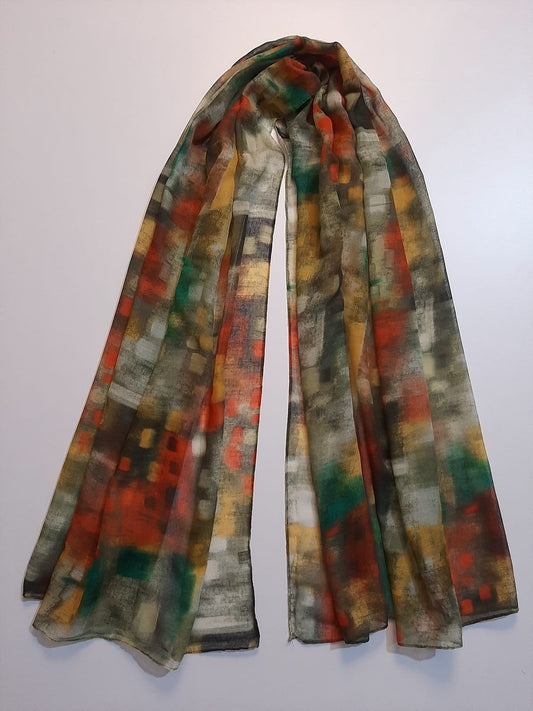 Printed Lawn Scarf Stole  – ZSC26