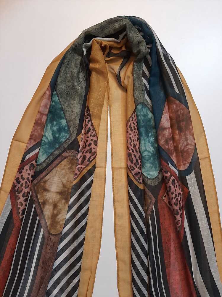 Printed Lawn Stole – ZSC33