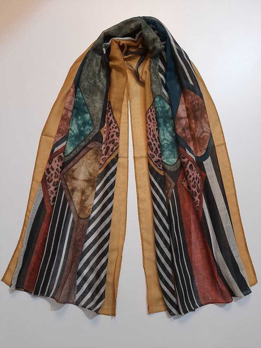 Printed Lawn Stole – ZSC33