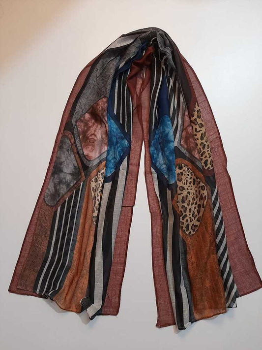 Printed Lawn Stole – ZSC33