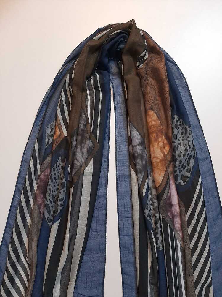 Printed Lawn Stole – ZSC33