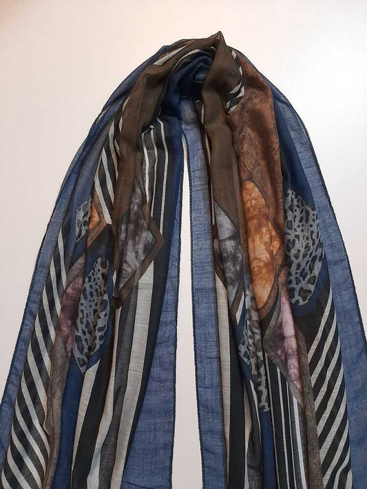 Printed Lawn Stole – ZSC33