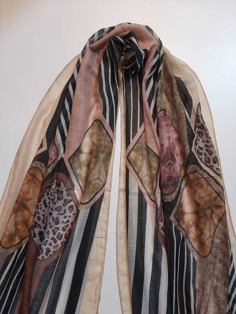 Printed Lawn Stole – ZSC33