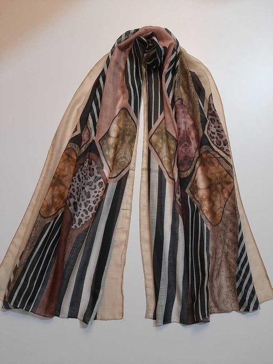 Printed Lawn Stole – ZSC33