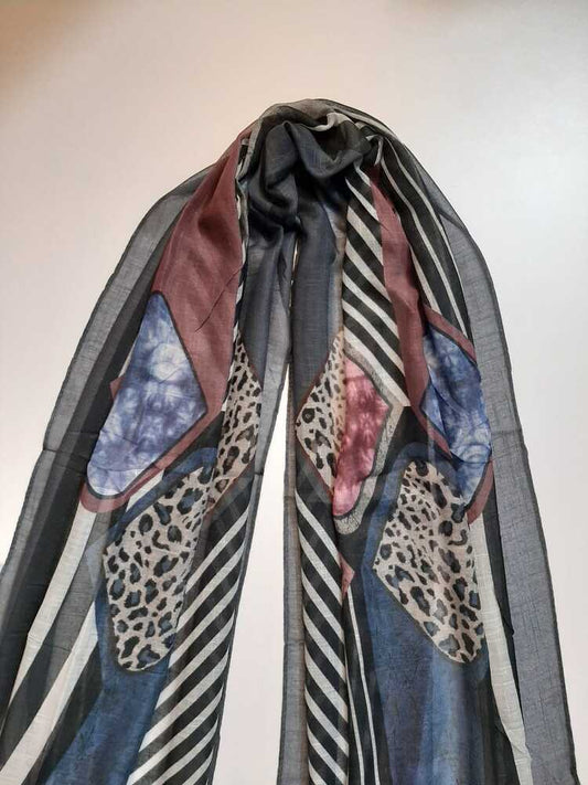 Printed Lawn Stole – ZSC33