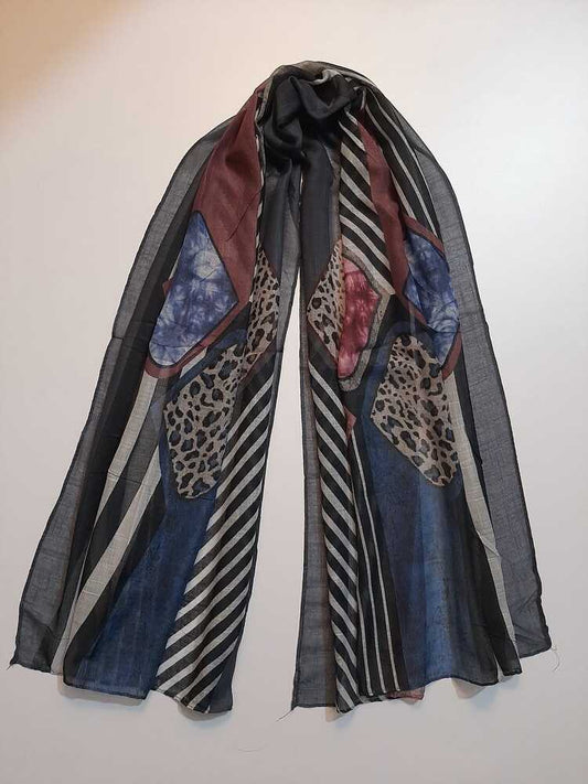 Printed Lawn Stole – ZSC33