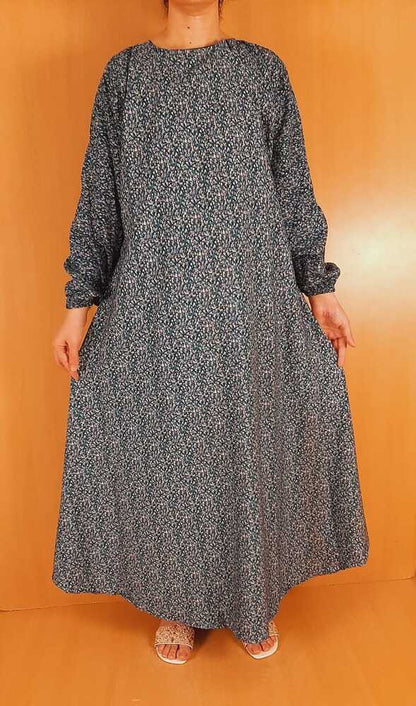 Printed - Maxi Abaya - ZA15