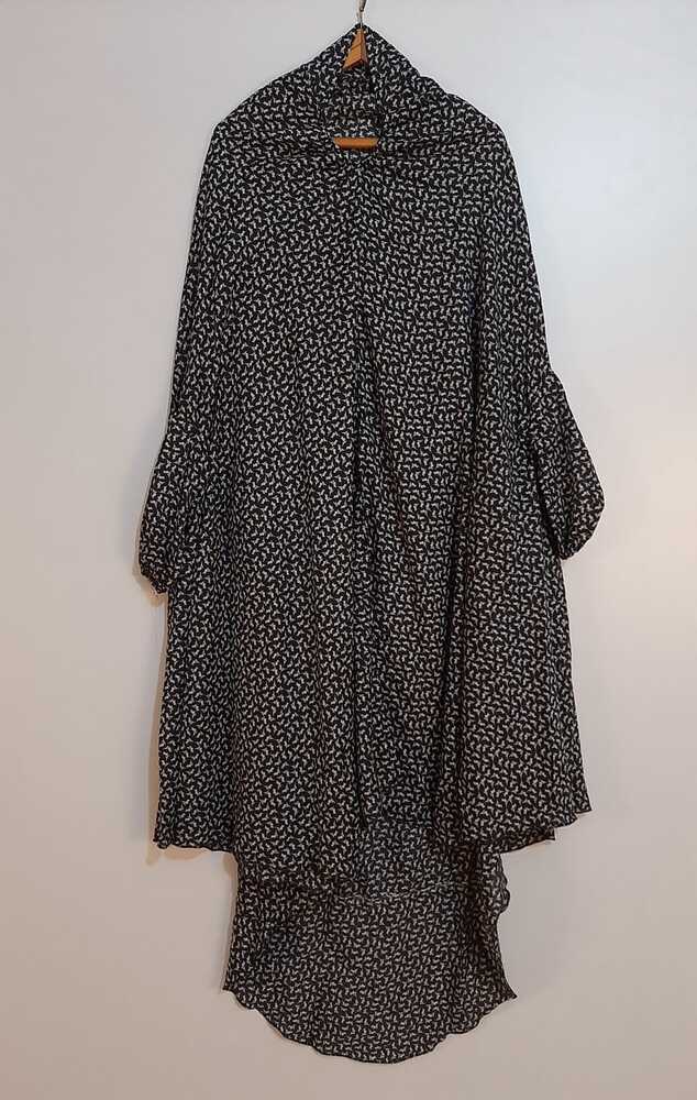 Namaz Chadar With Sleeves Printed Lawn - SH02