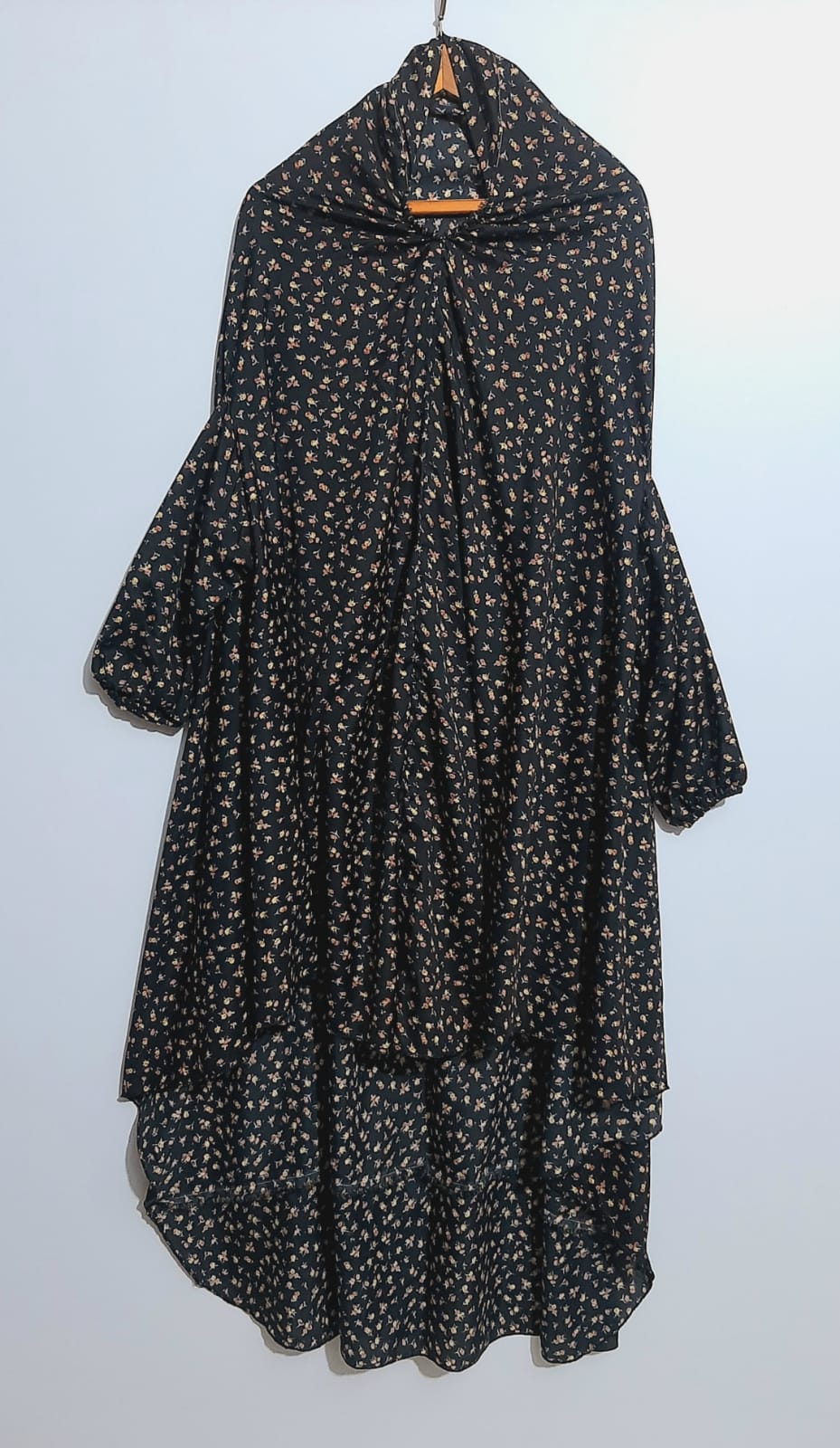 Namaz Chadar With Sleeves Printed  - SH02