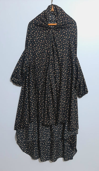 Namaz Chadar With Sleeves Printed  - SH02