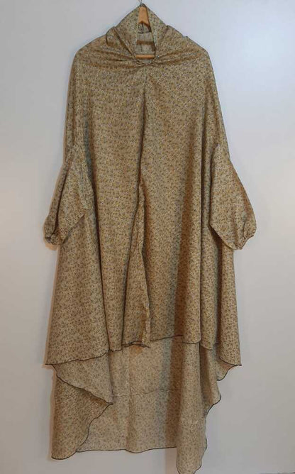 Namaz Chadar With Sleeves Printed  - SH02