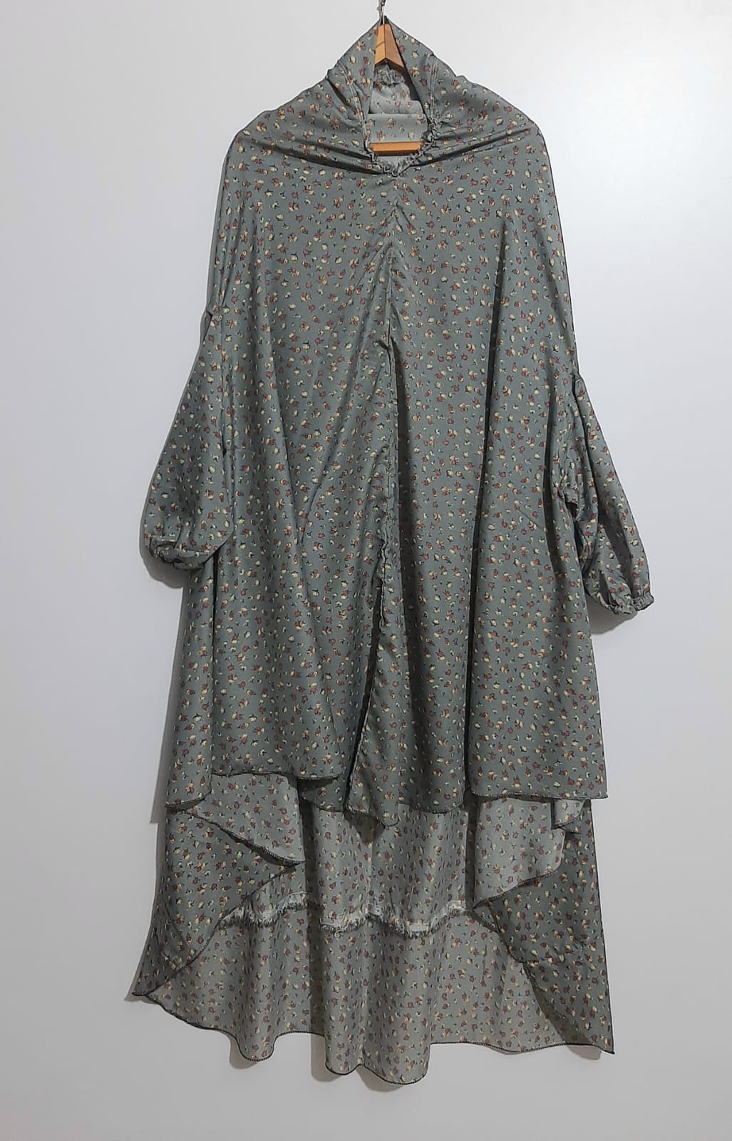 Namaz Chadar With Sleeves Printed  - SH02