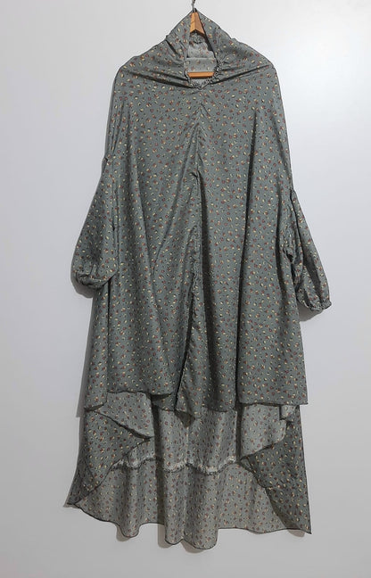 Namaz Chadar With Sleeves Printed  - SH02