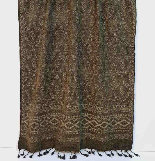 Velvet Printed Shawl - Large - ZSH07