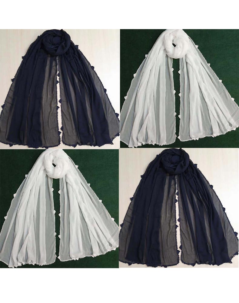 Qureshia Work Chiffon Dupatta  - BGD03