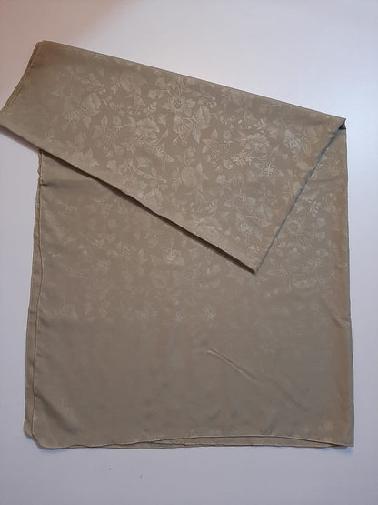 Self Print Shawl / Chaddar - Swiss Lawn - Black - SH14