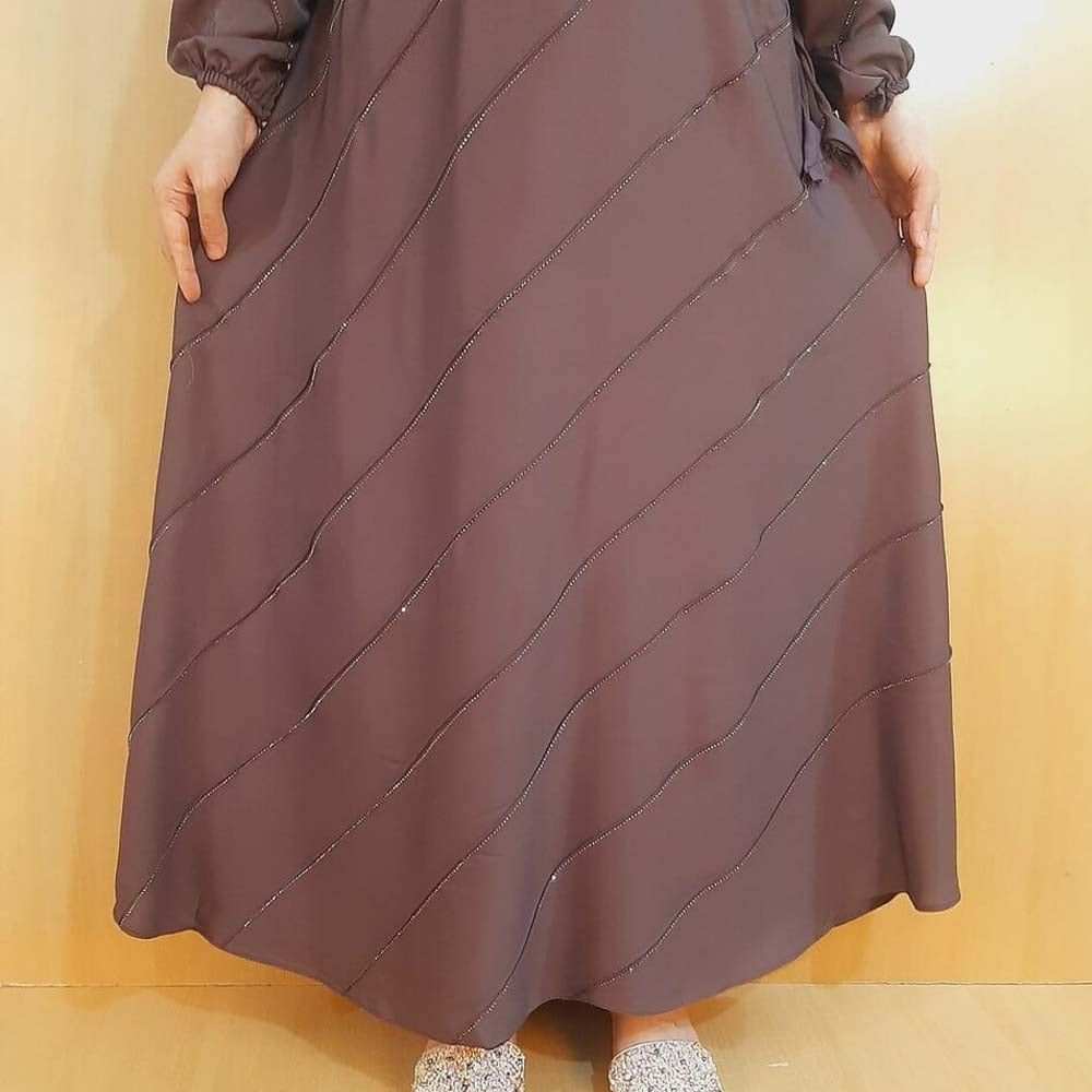 Sequence Nidah Fancy Abaya  - ZA154