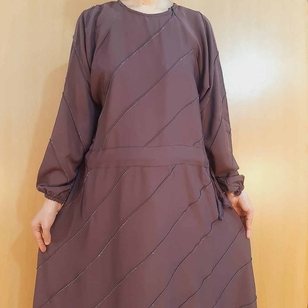 Sequence Nidah Fancy Abaya  - ZA154