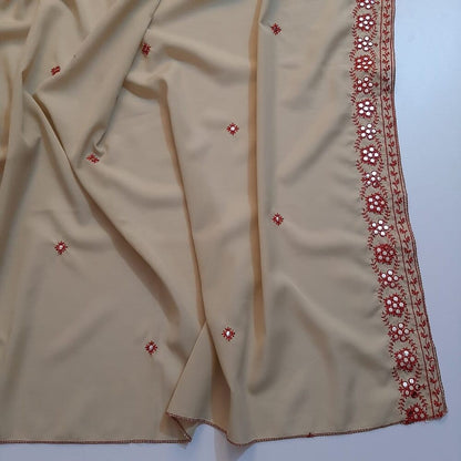 Embroided Swiss Lawn Chaddar Summer Shawl - SH17