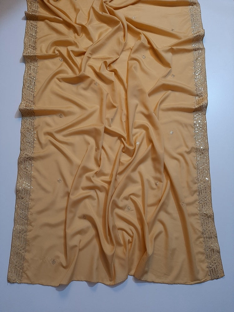 Embroided Swiss Lawn Chaddar Summer Shawl -  SH28
