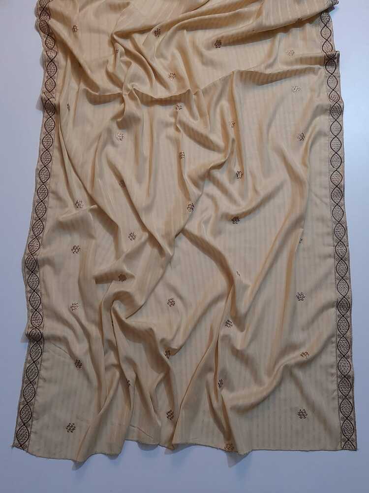 Tarkashi Embroided Swiss Lawn Chaddar Summer Shawl -  SH24