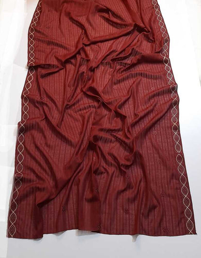 Tarkashi Embroided Swiss Lawn Chaddar Summer Shawl -  SH24