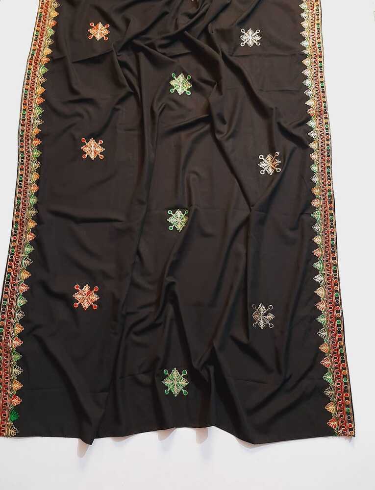 Embroided Swiss Lawn Chaddar Summer Shawl -  SH53