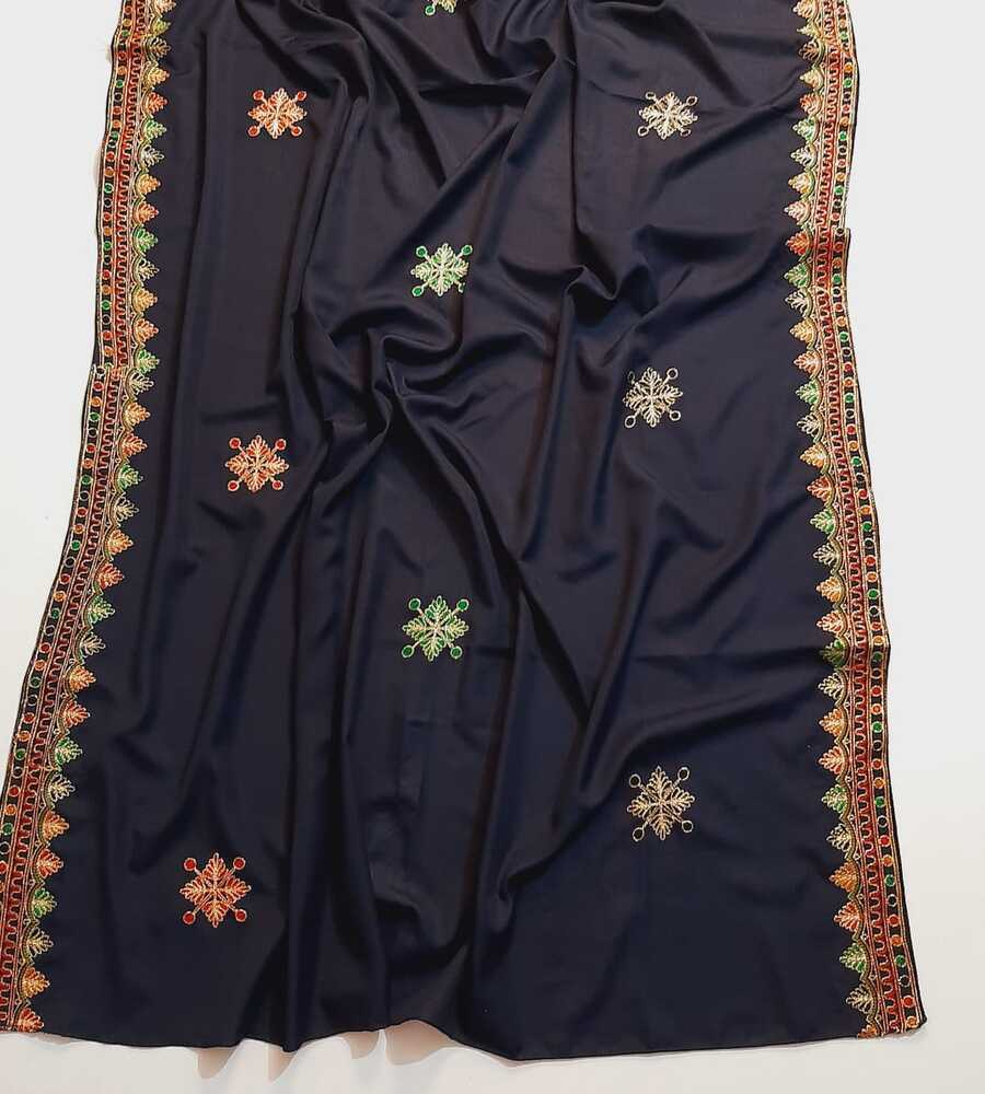 Embroided Swiss Lawn Chaddar Summer Shawl -  SH53