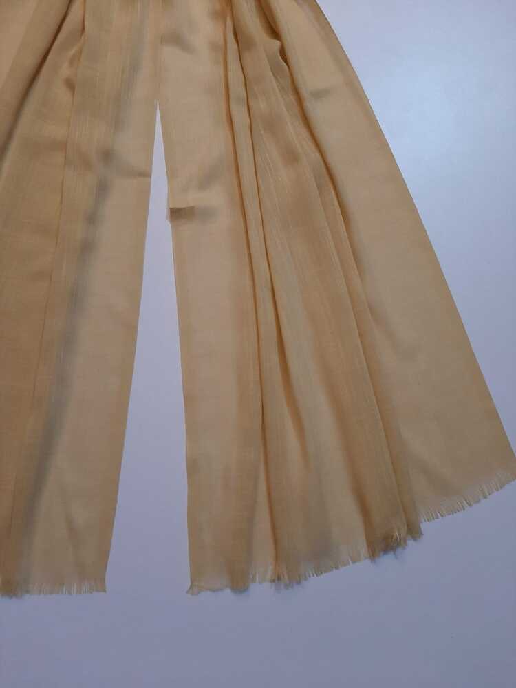 Turkish Lawn Scarf Stole – Beige – ZSC28