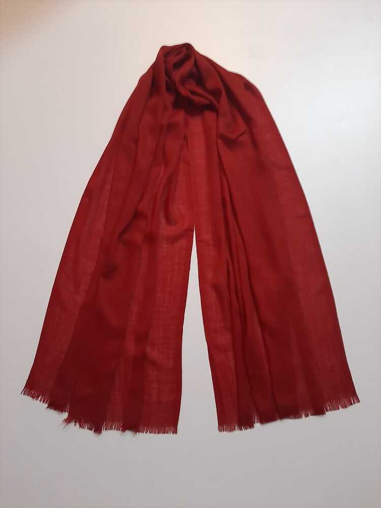 Turkish Lawn Scarf Stole – Red – ZSC28