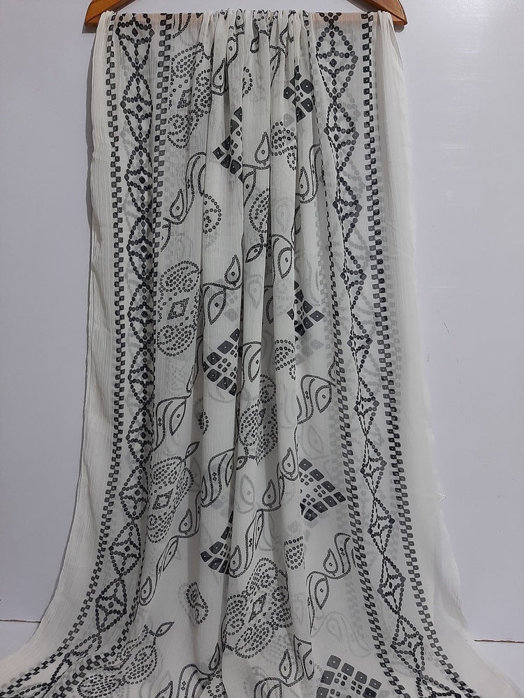 Chunri Printed Chiffon Dupatta  - ZD430