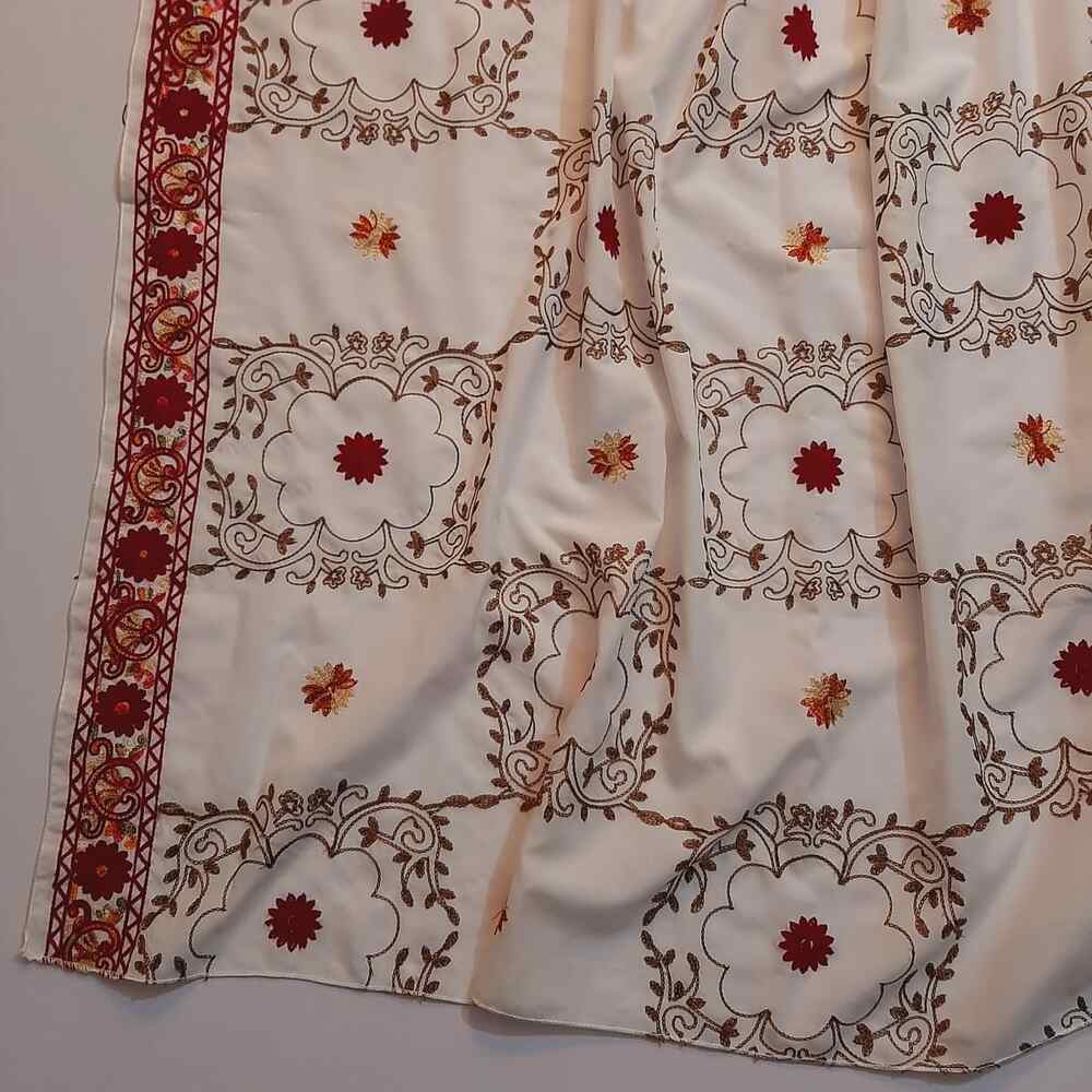 Embroided Swiss Lawn Summer Shawl  - SH109