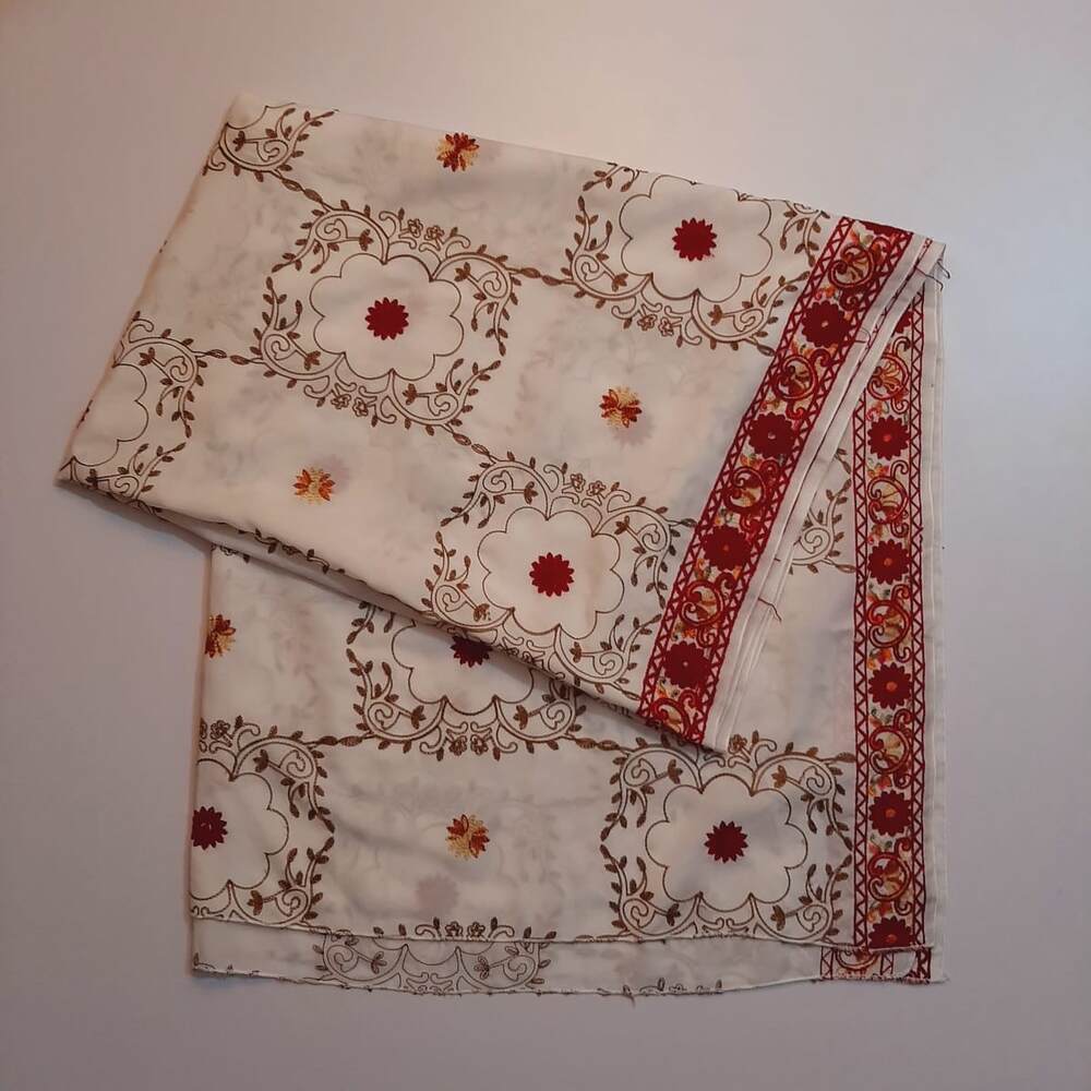 Embroided Swiss Lawn Summer Shawl  - SH109