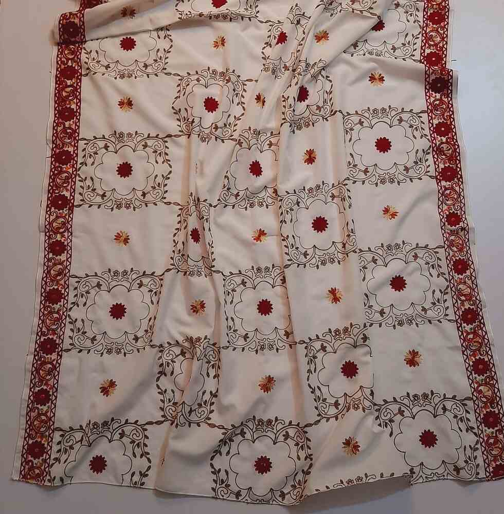 Embroided Swiss Lawn Summer Shawl  - SH109