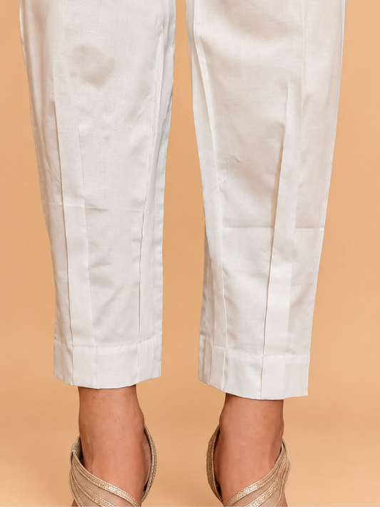 Pleated Trouser - Cotton - BGT33