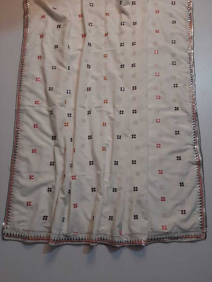 Embroided Swiss Lawn Summer Shawl Chaddar - Black - SH138