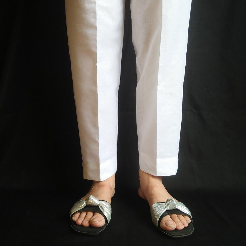 White trouser for women