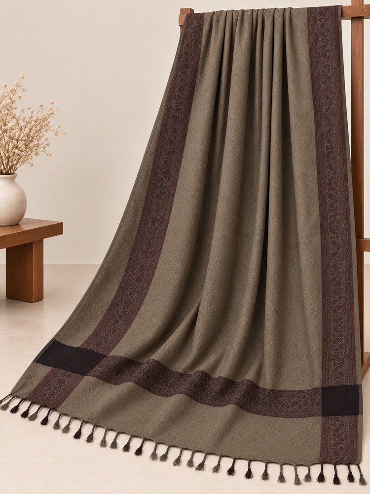 Woolen shawl for women with a stylish design for winter wear
